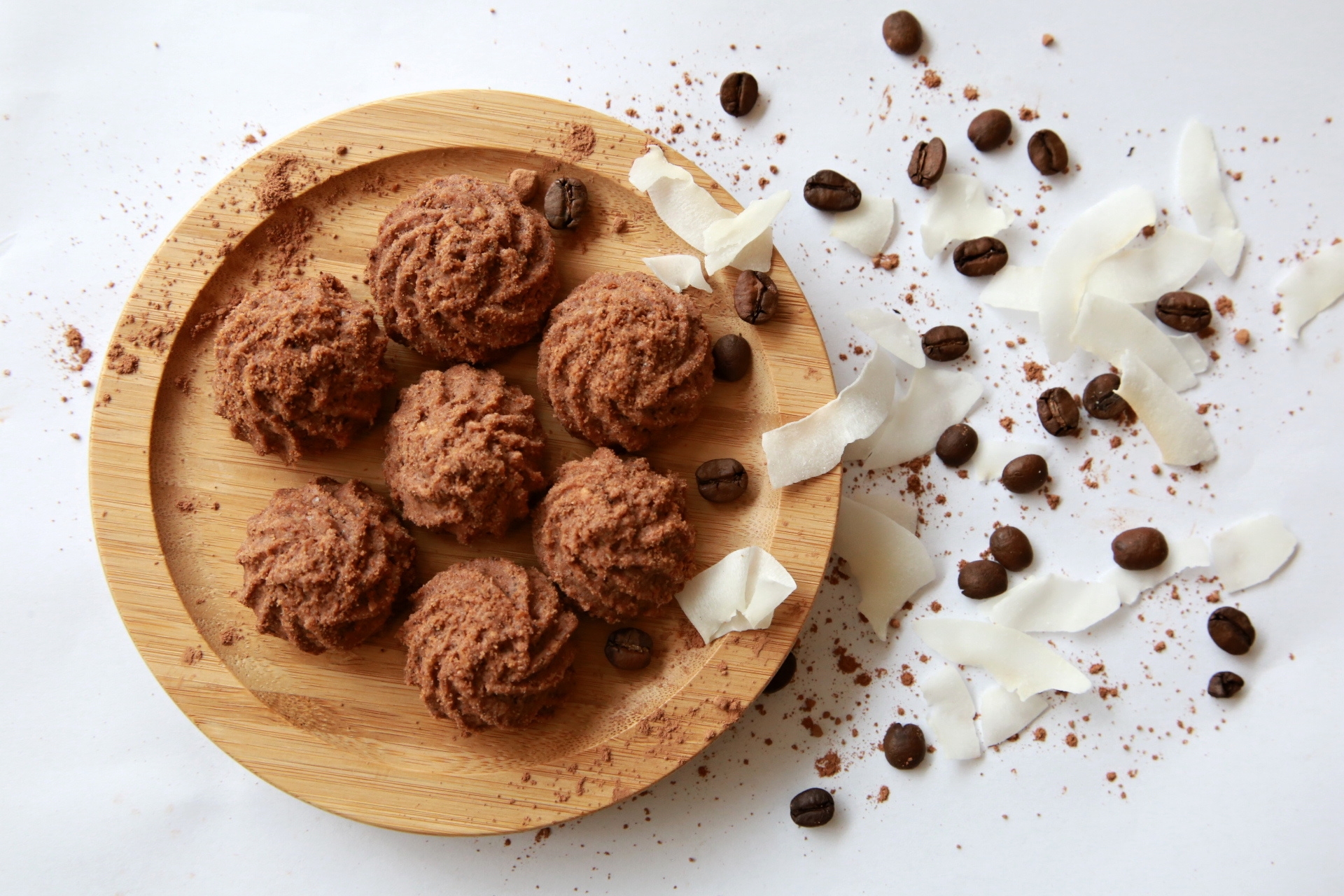 BIO Kávové sušenky s kokosem Biopekárna Zemanka