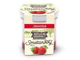 Jogurt smetanový JAHODA 150 g