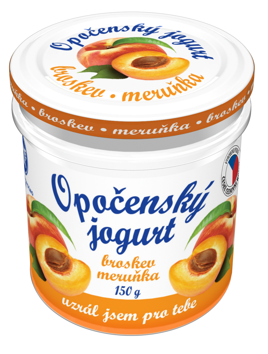 Opočenský jogurt BROSKEV/MERUŇKA