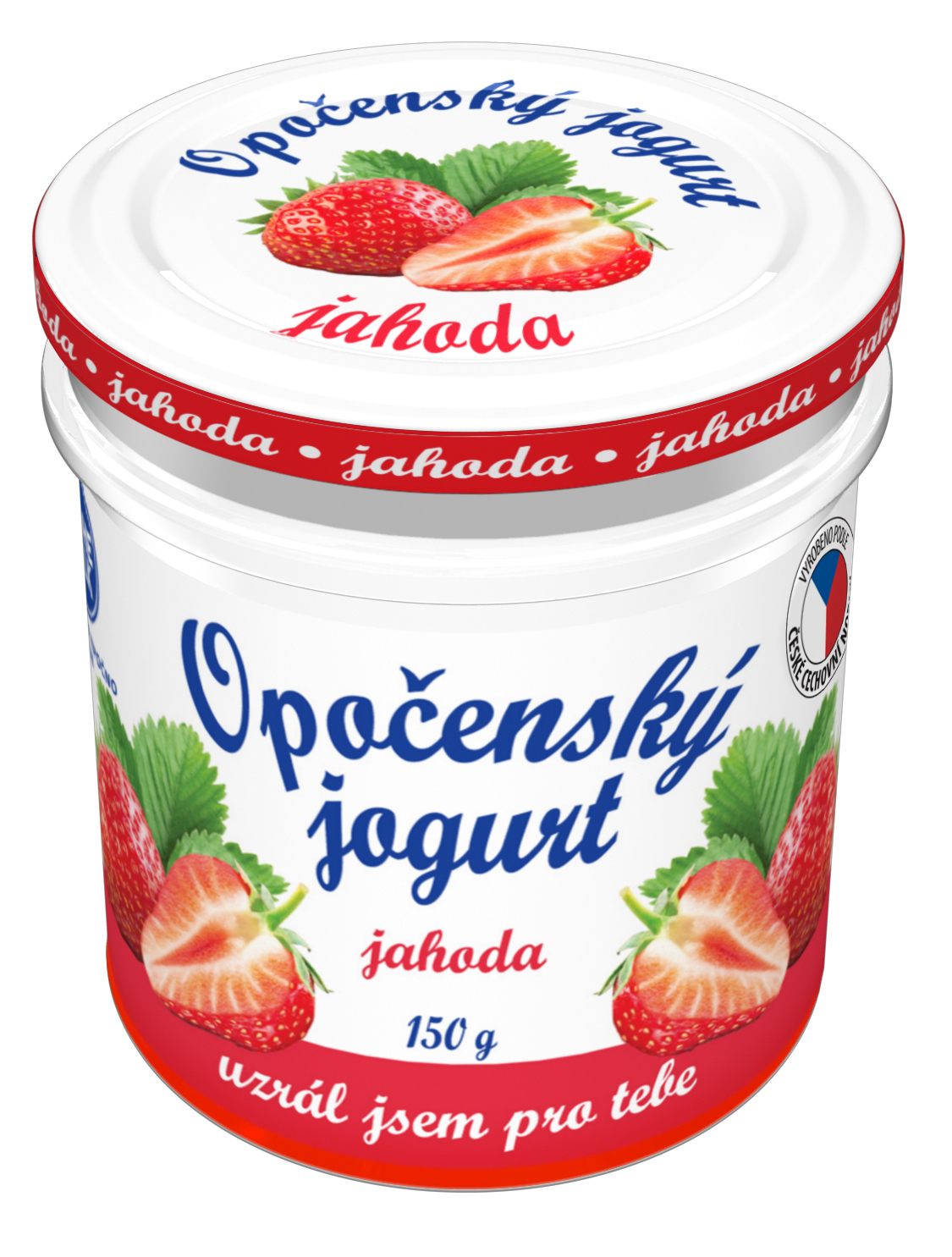 Opočenský jogurt JAHODA