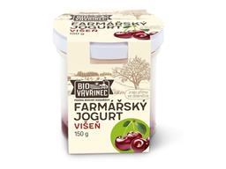 BIO farmářský jogurt višňový - 150 g