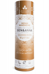 Ben & Anna Tuhý deodorant BIO Indická mandarinka - 60g